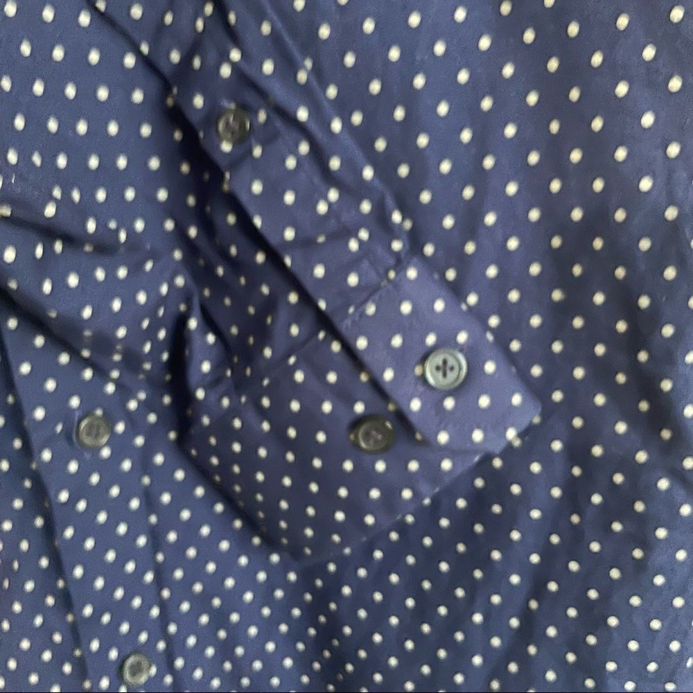 Express Extra Slim, Micro Dot Express Button Down… - image 5